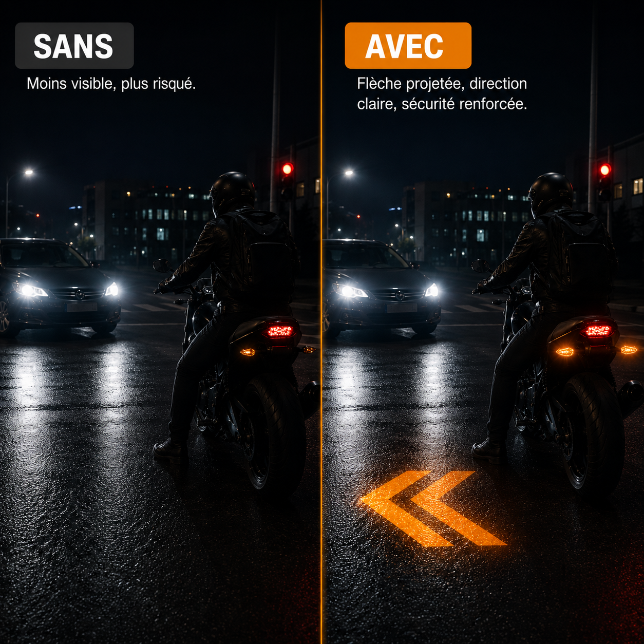 Clignotants LED à Projection — visuel du produit