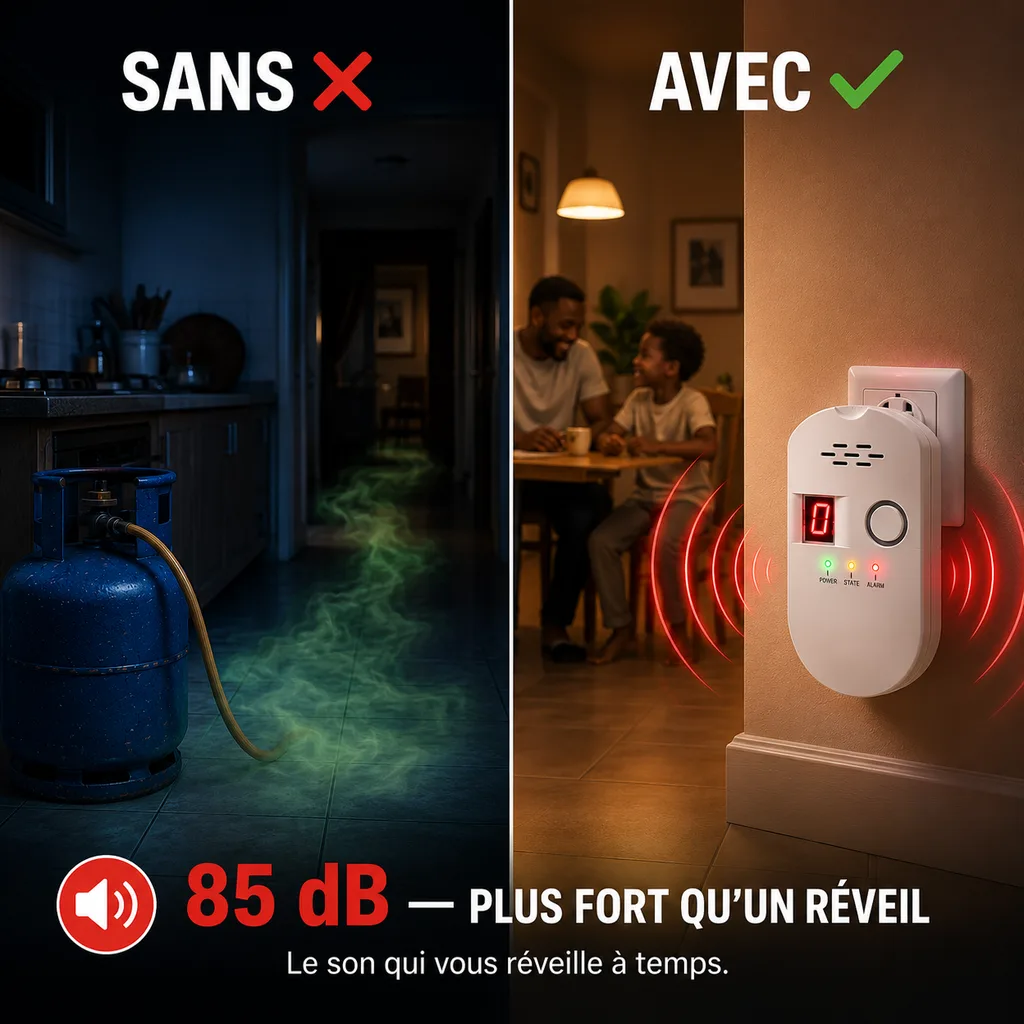 Détecteur de Fuite de Gaz — visuel du produit