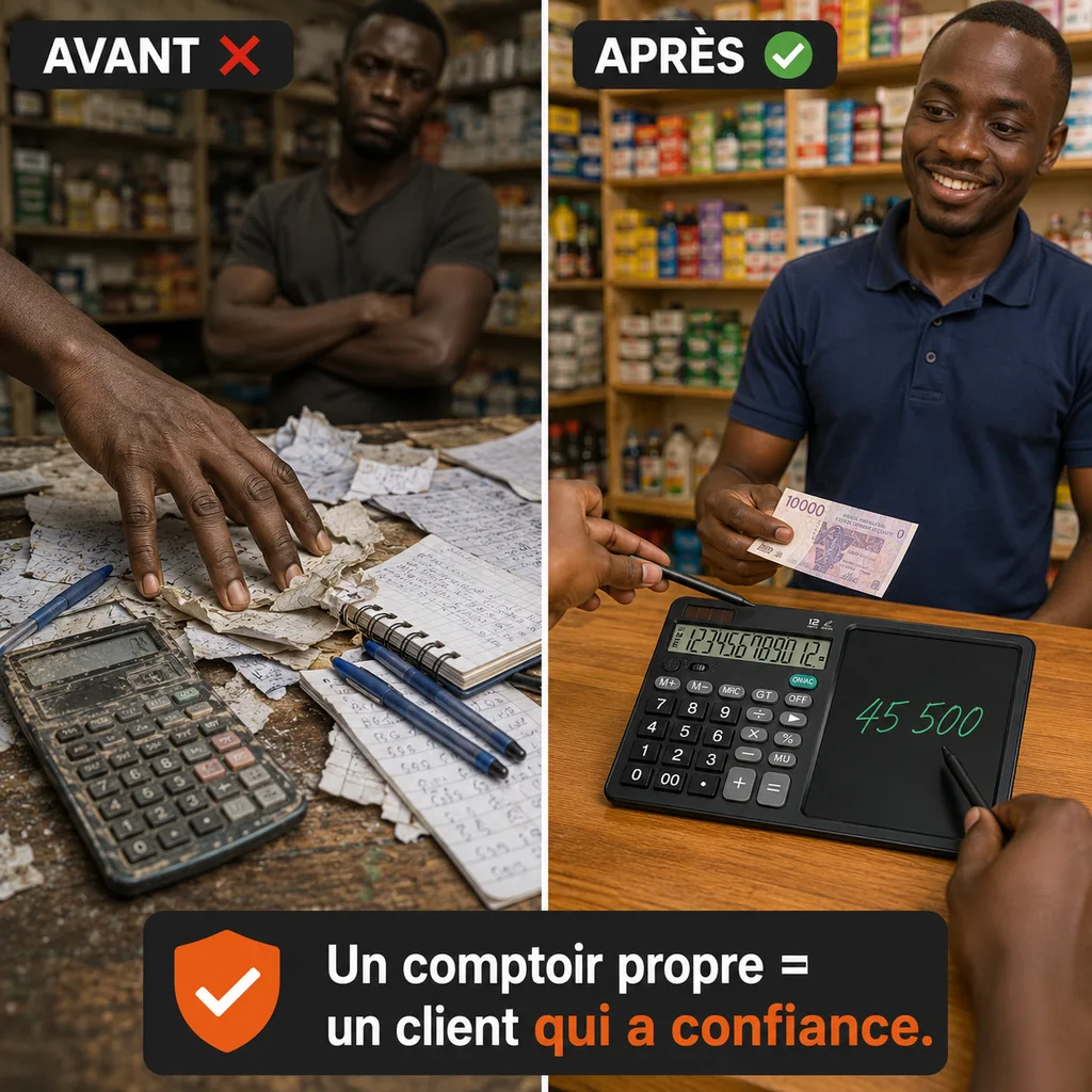 Calculatrice + Ardoise Magique — visuel du produit